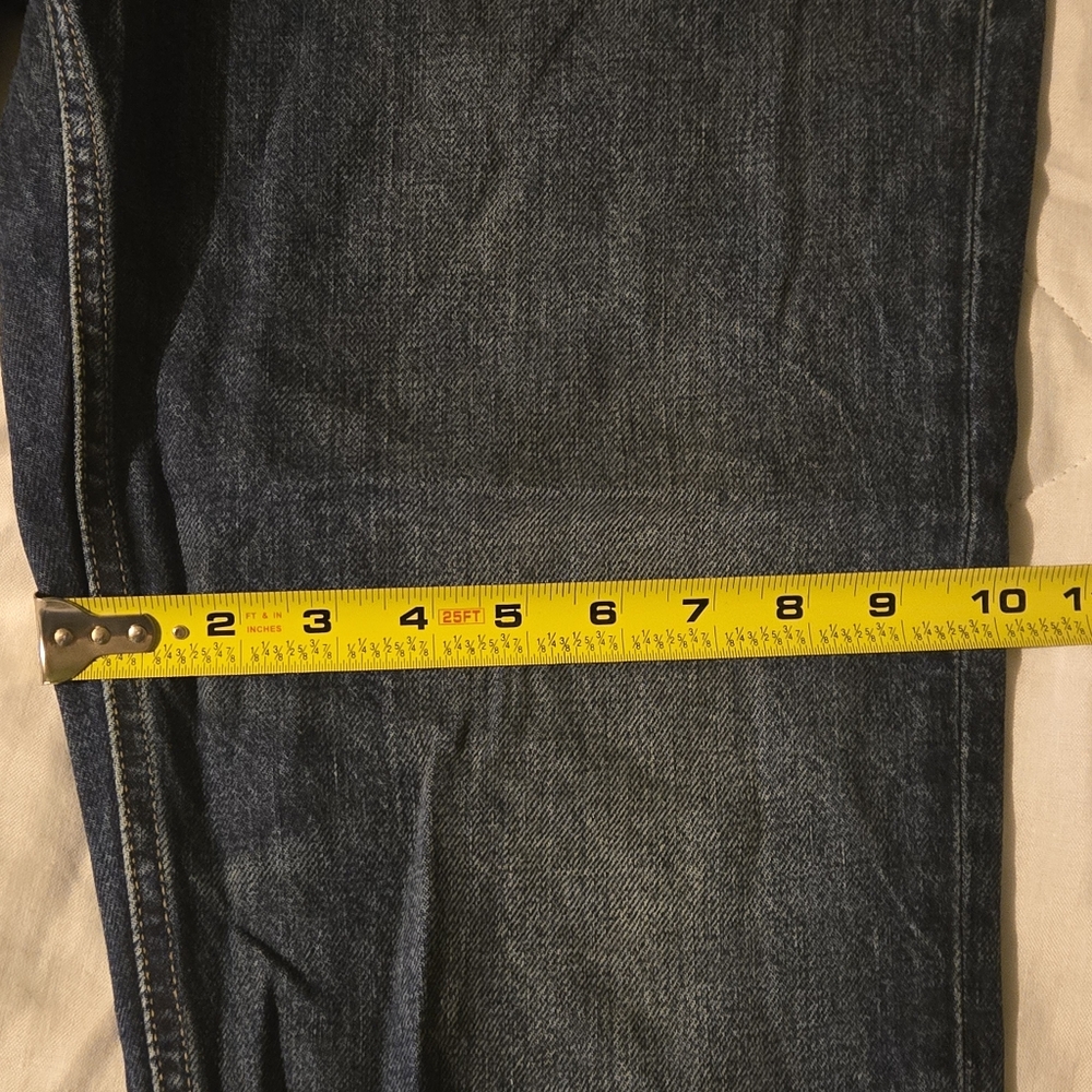Everlane The Cheeky Jean | Blue Distressed Jeans - Picture 10 of 11